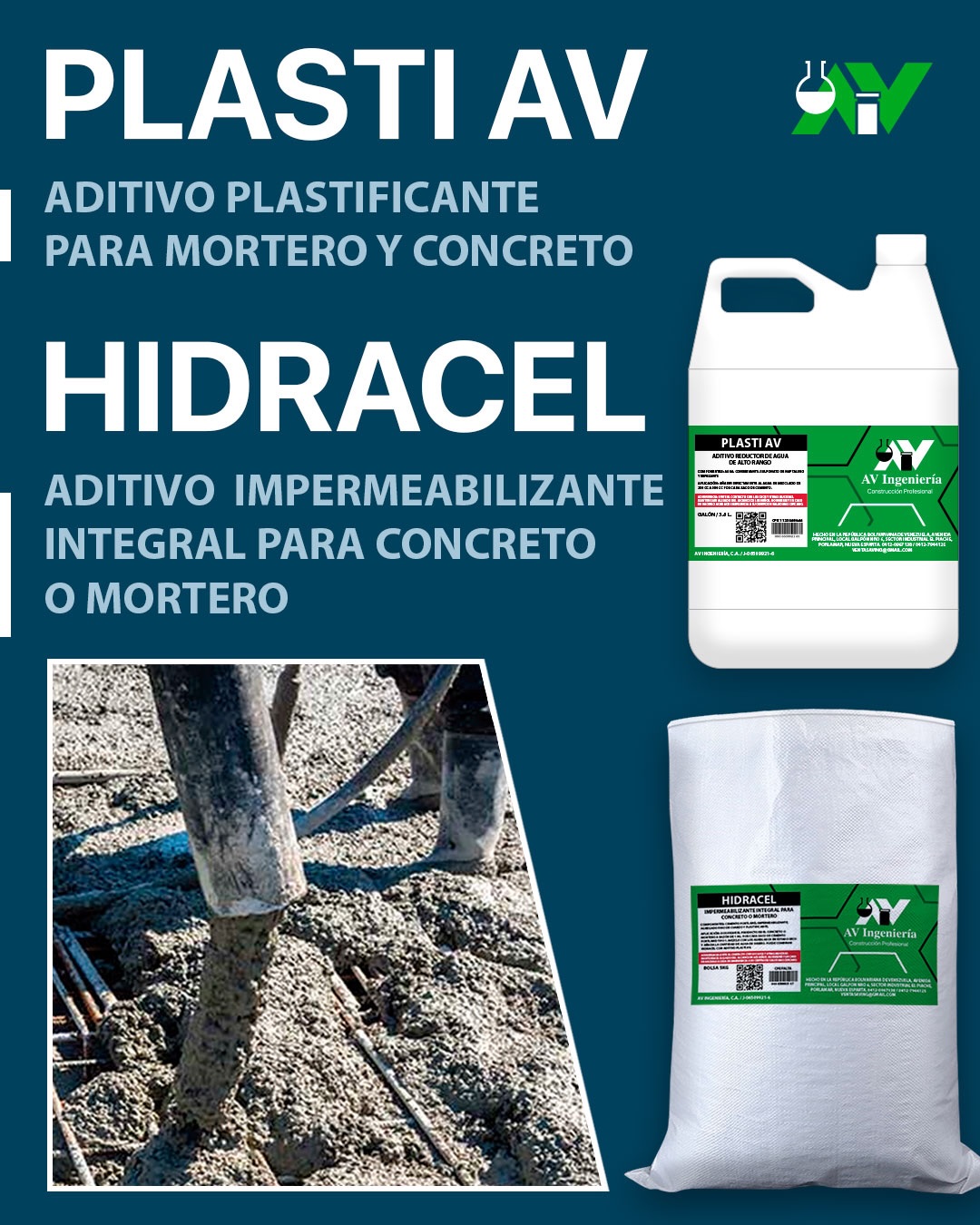 Productos para la construcción, reparación y acabados. 
👷🏼‍♂️Te facilitamos los materiales y te asesoramos en el proceso. 

🕜Lun a vier 8:00am - 4:30pm
📍Zona industrial el Piache, galpón #6.
📞 0412-0967138